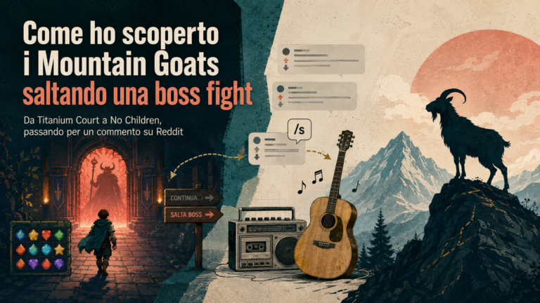 Come ho scoperto i Mountain Goats saltando una boss fight